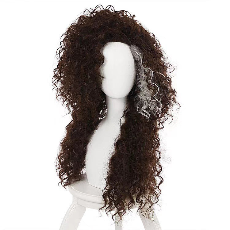 Creative Mid-length Curly Hair Harry Ranch Cos Wig