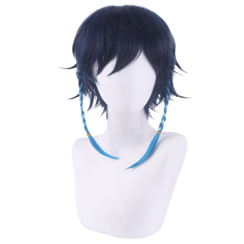 Model Wendi Twist Braid Modeling Gradient Cos Wig