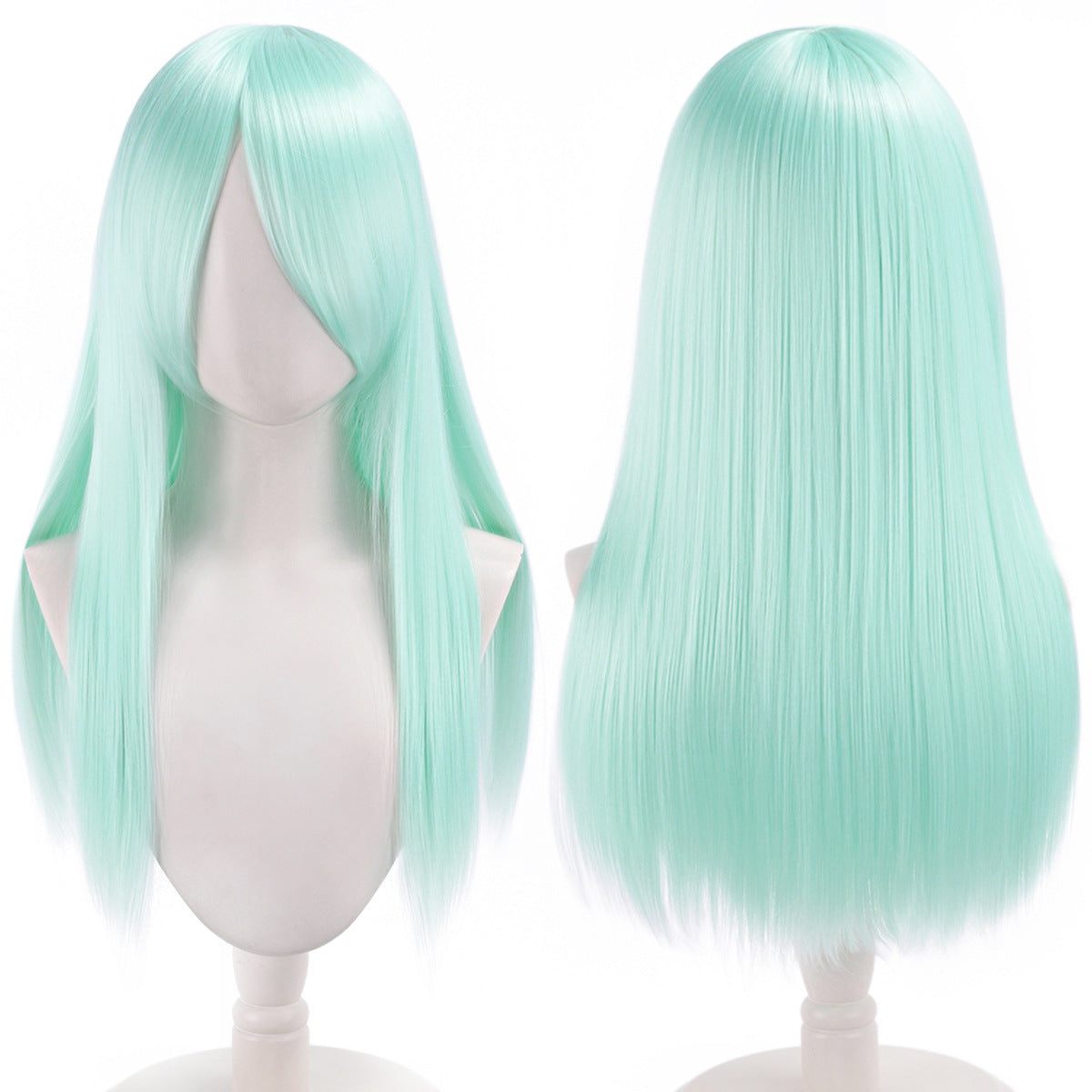 Lord Anime Fiber Rose Color Thickened Long Straight Hair Cos Wig