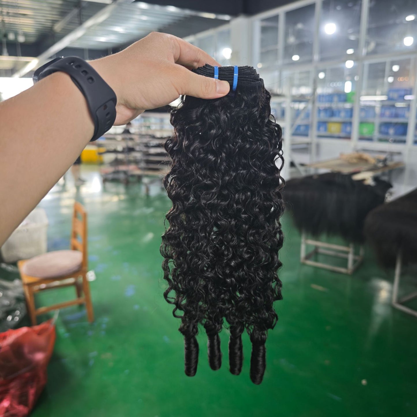 Innovative Stylish Slouchy Volume Human Weft Real Hair Wig