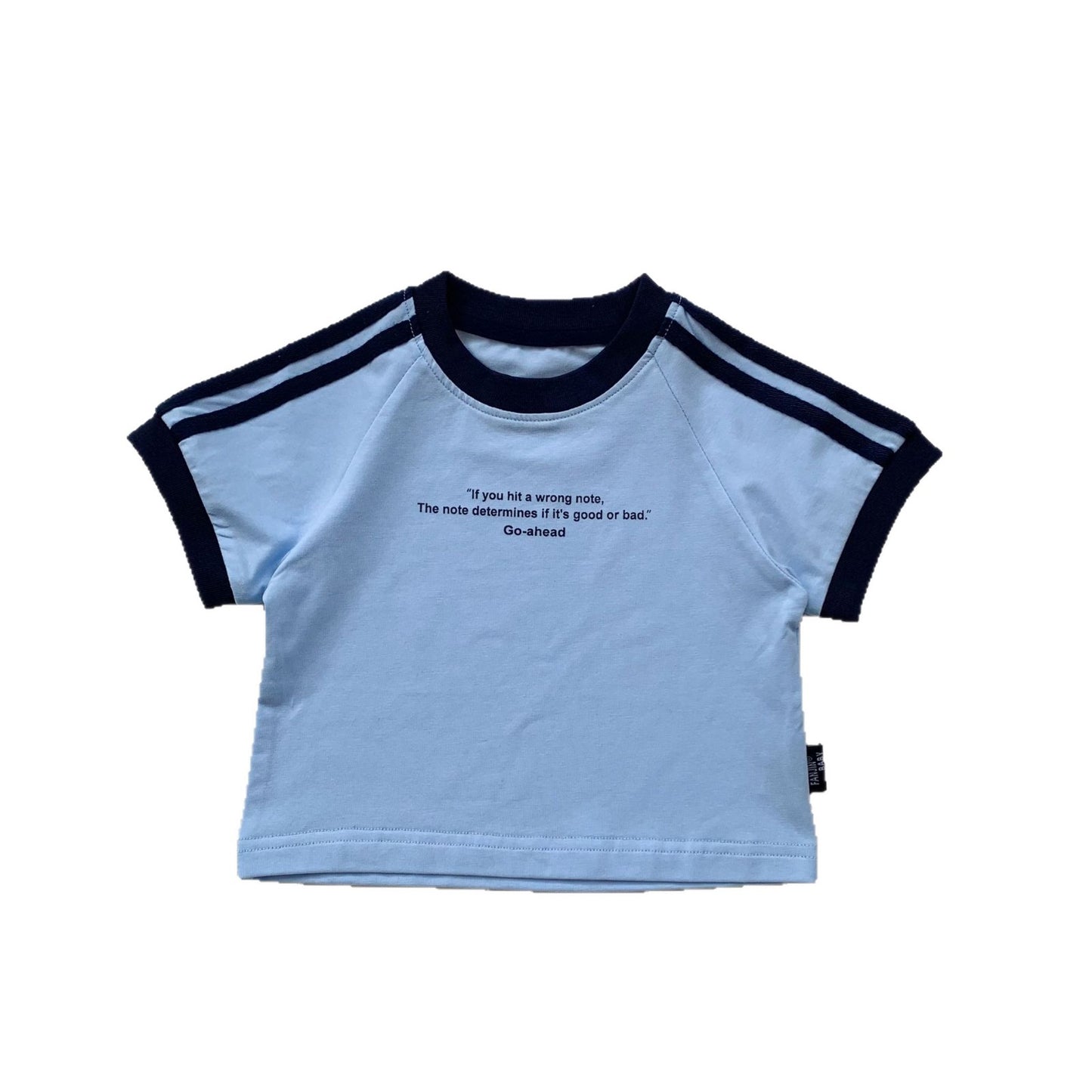 Infants Short-sleeved Top Summer Raglan Sleeve Cool Children's T-shirt