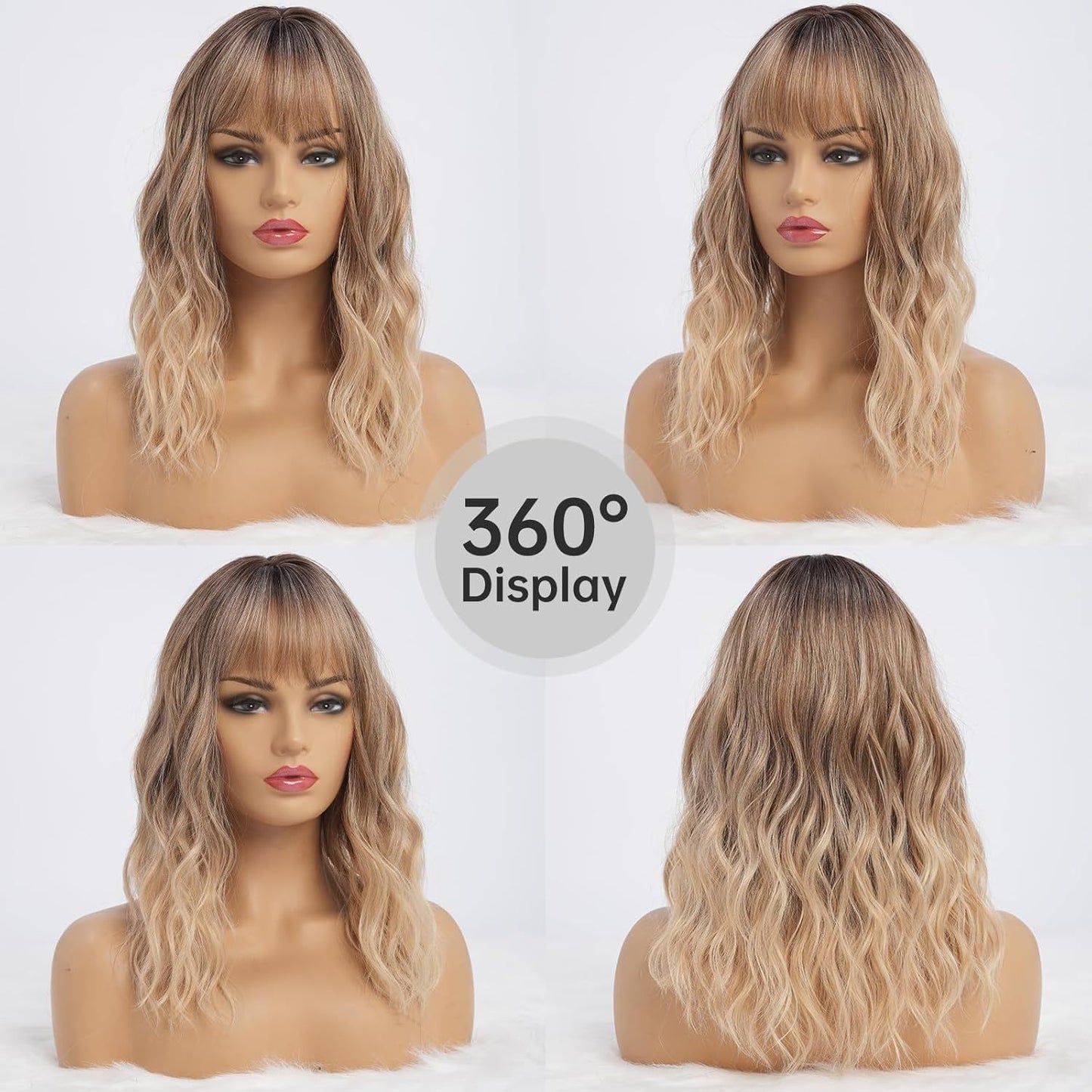 Women's Curly Hair Multiple Colors Chemical Fiber Wig Long Curls