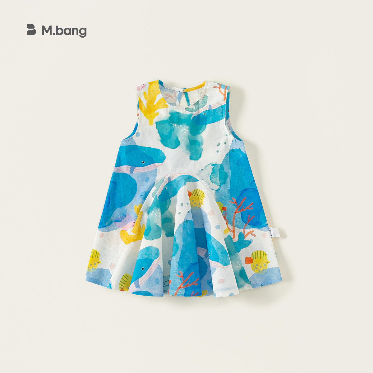 Children's Clothing Summer Sleeveless Personalized Iti A- Line Children's Dress