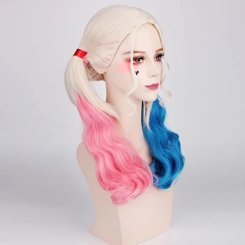 Movie Suicide Squad Ugly Harley Quinn Cos Wig