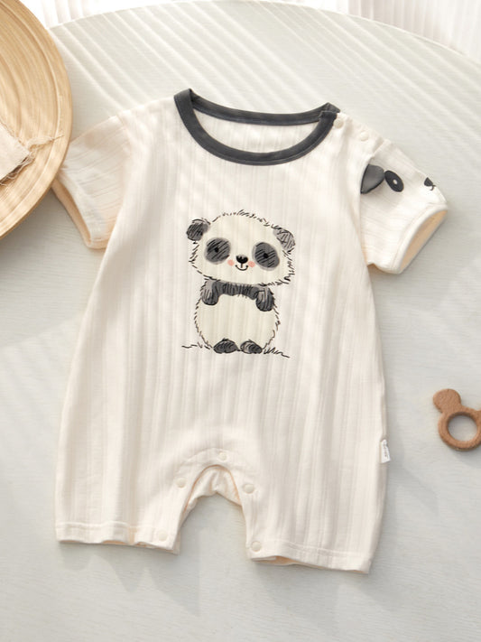 Jumpsuit Summer Infant Clothing Boy Short Jumpsuit, Climbing Suit