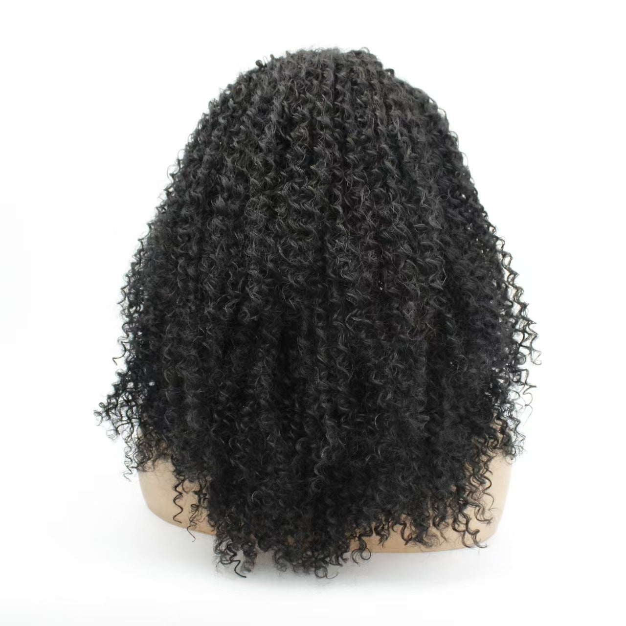 Lace Chemical Fiber Half Hand Crocheting Wig Long Curls