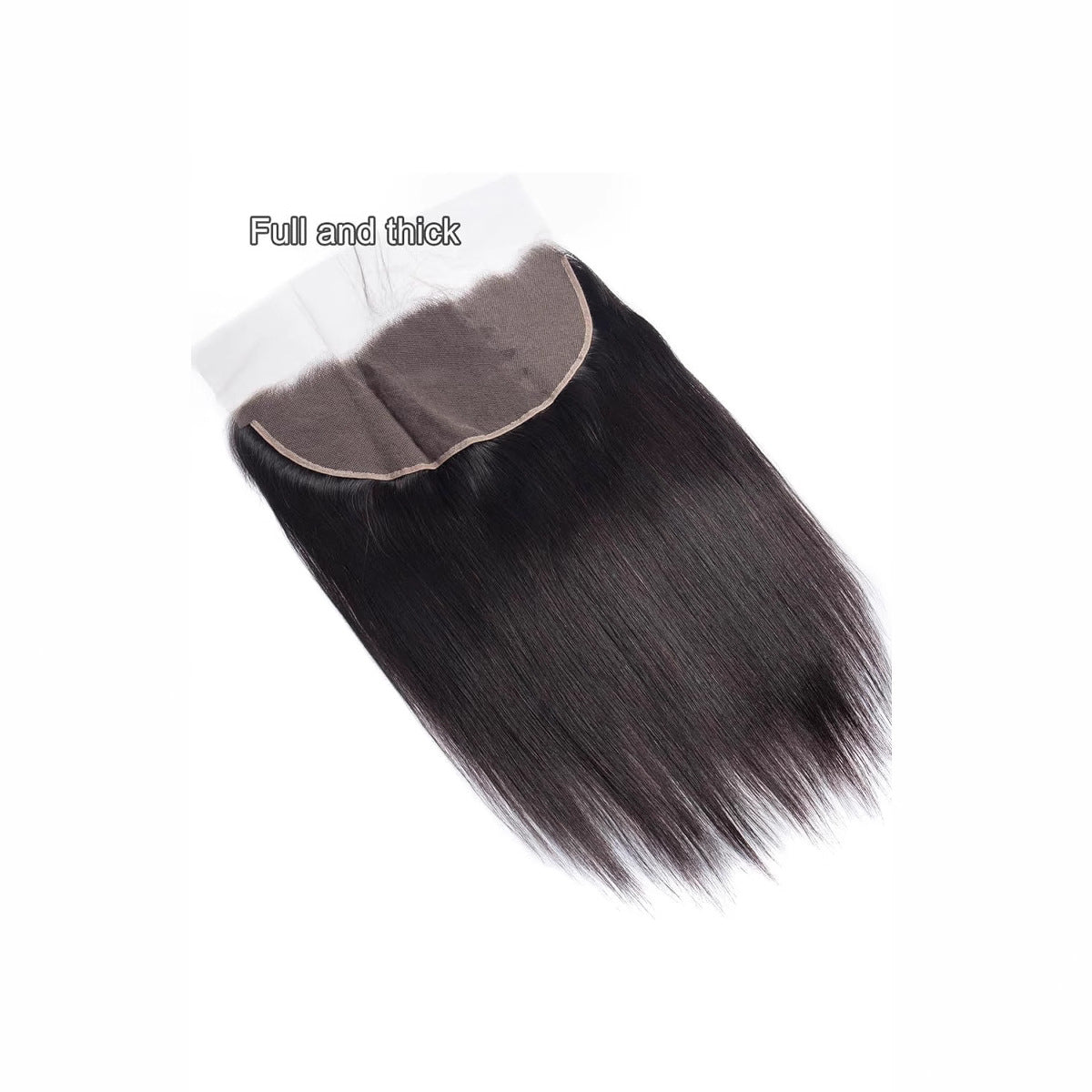 Front Lace Real Human Hair Piece Long Straight Wig