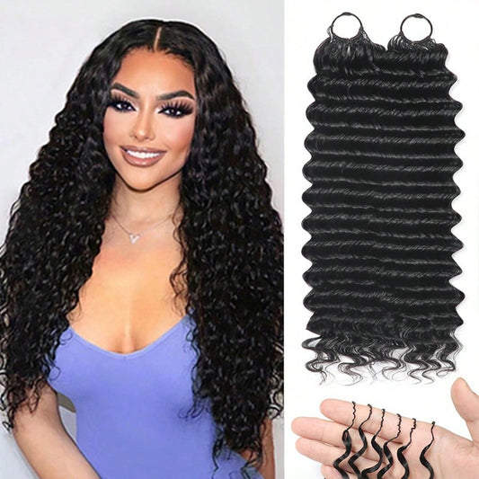 Feather Crochet Hook For Braided Human Real Hair Wig