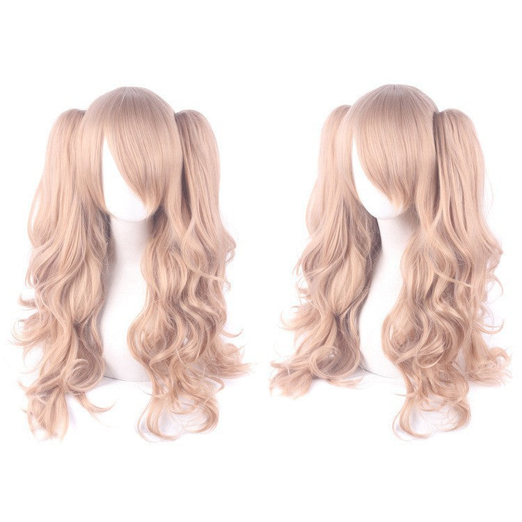 Anime Lolita Jaws Clamp Pair Ponytail Sheath Cos Wig