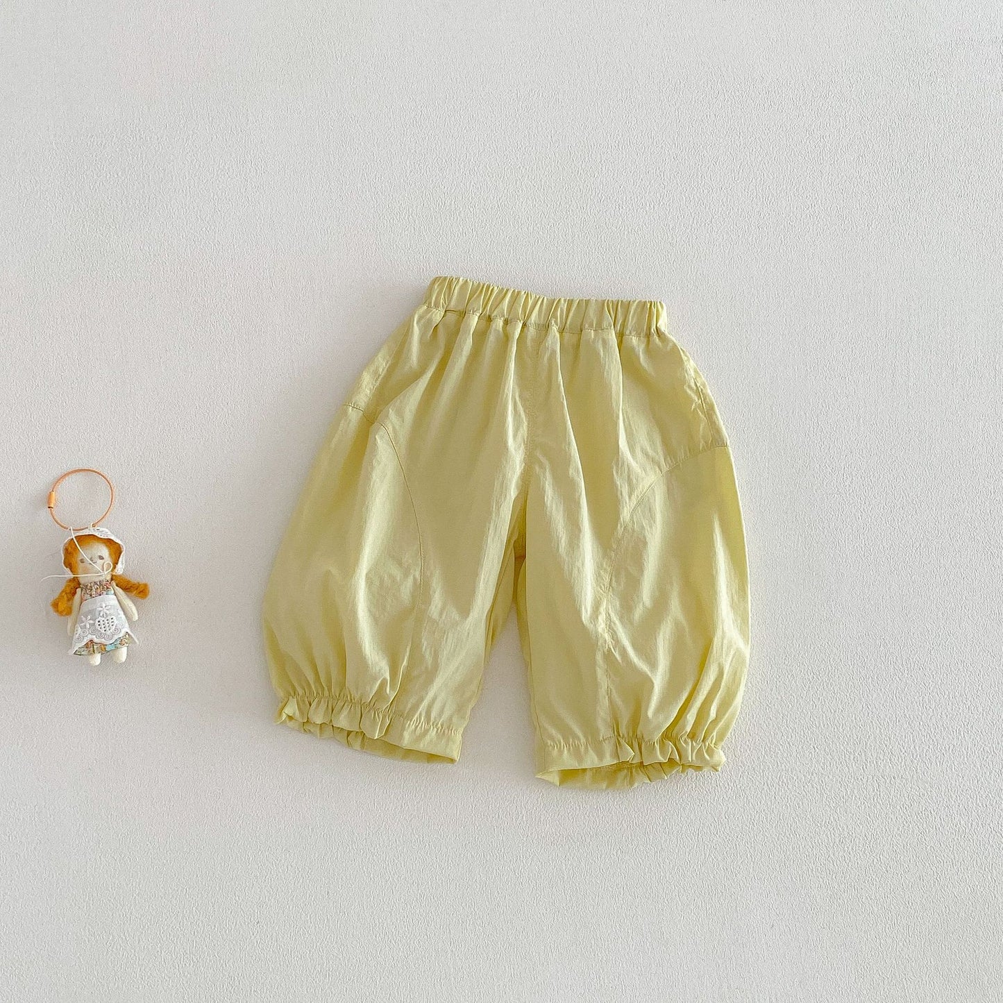 No Solid Color Casual Summer Fashionable Children's Pants