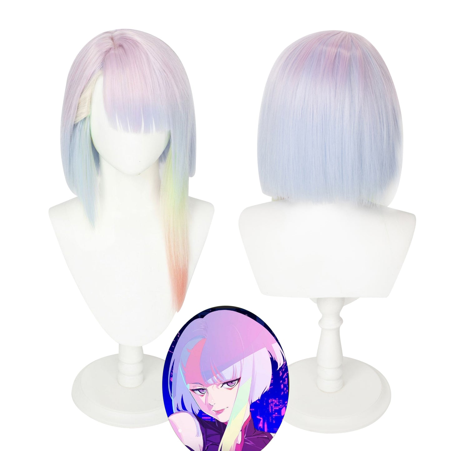 Charming Stylish Durable Cardamom Lucy Edge Cos Wig