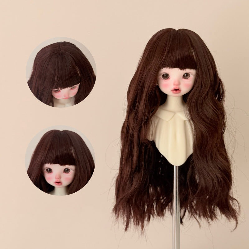 Bangs Hair Embryo Can Be Changed Hand Soft Silk Small Cos Wig