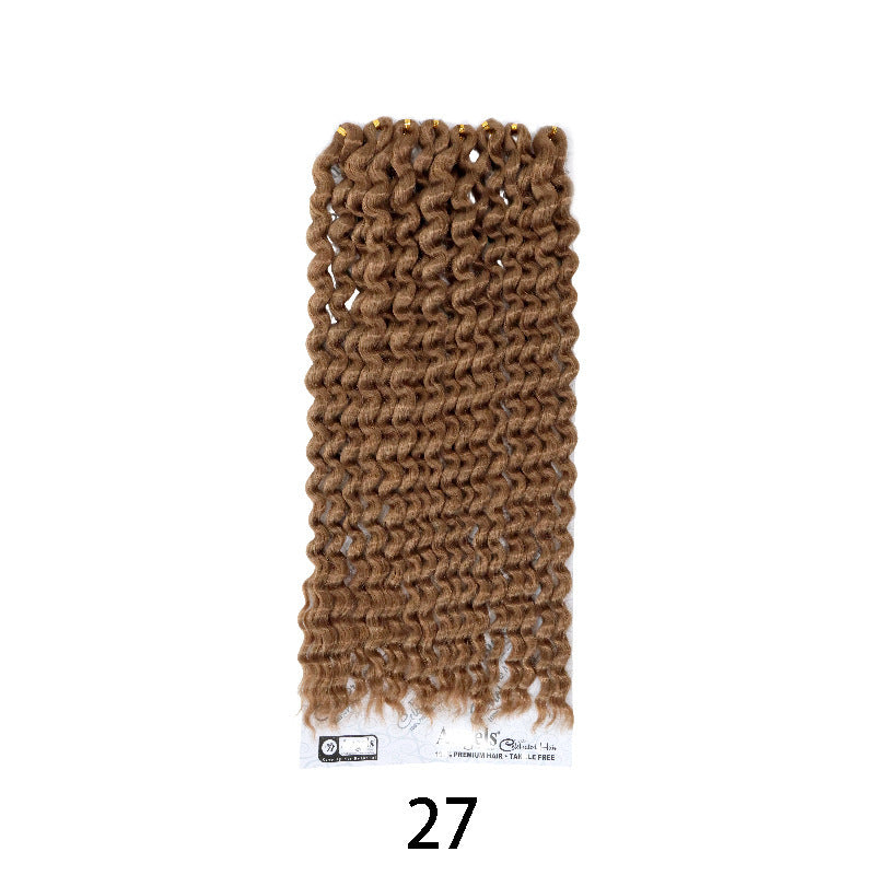 Popular New African Chemical Fiber Source Wig Long Curls