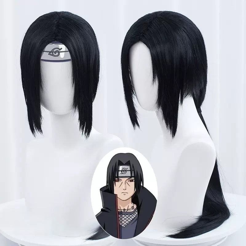 No Stove Door Black Brown Gradient Color Cos Wig