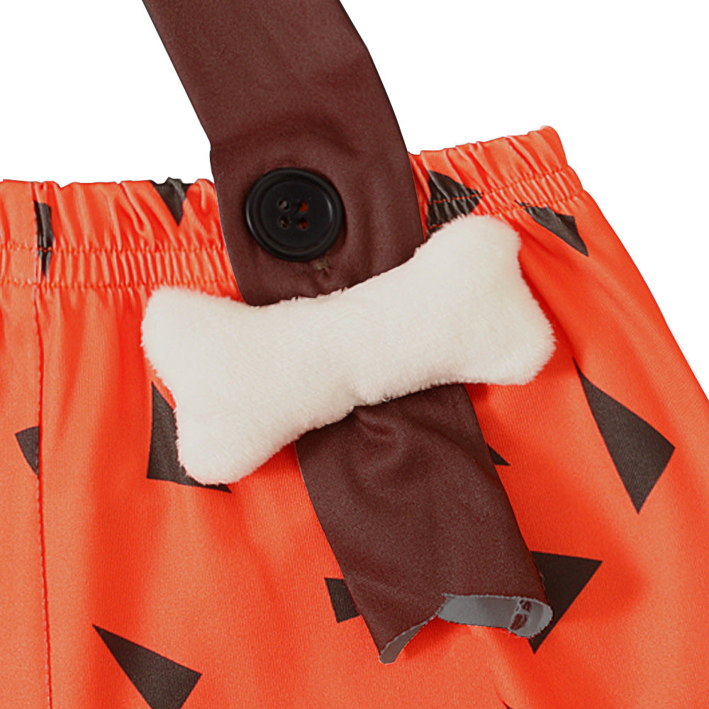 Children's Summer Clothing Boys Halloween Shoulder Strap Children's Pants