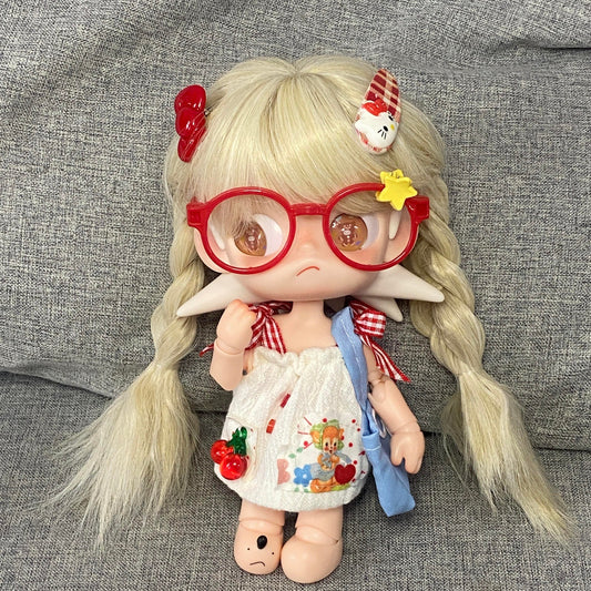 Golden Bangs Long Curly Hair High Quality Fiber Can Be Cos Wig