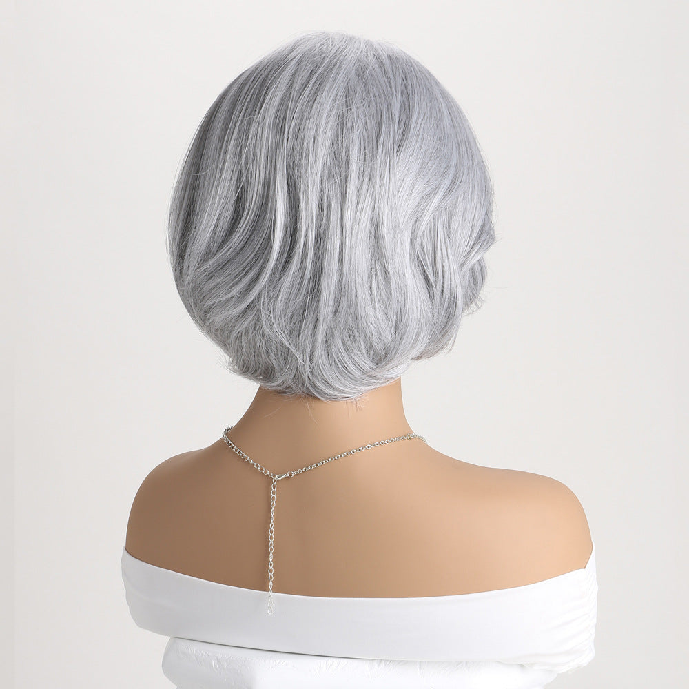 Durable Split Inner Buckle Synthetic Wigs Wig Short Curly Hair