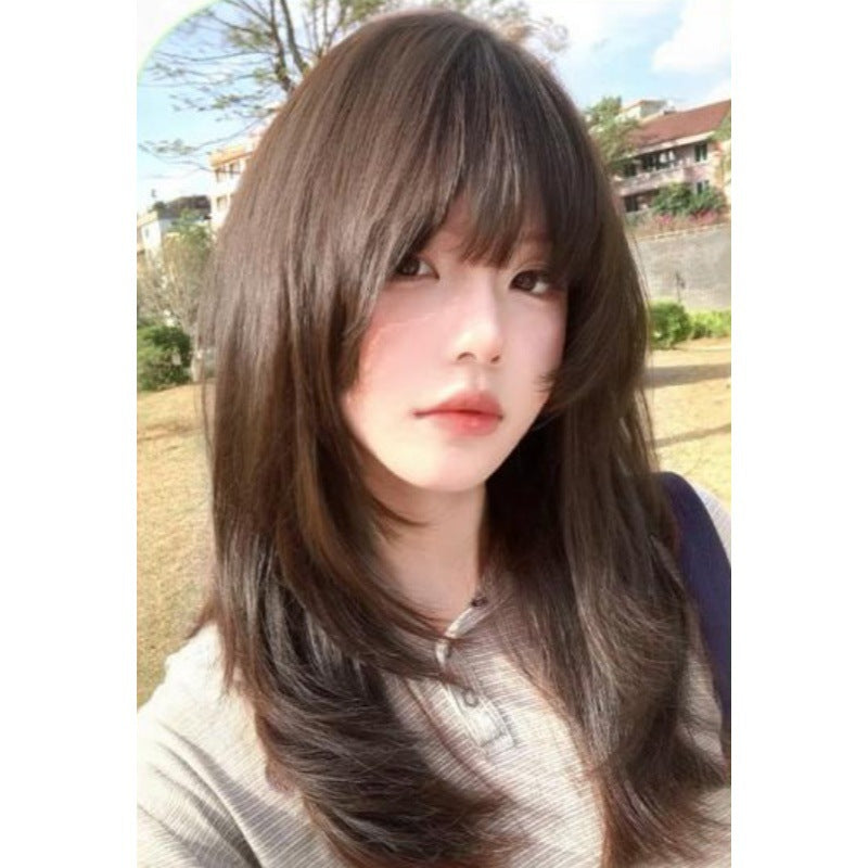 Women's Hair Cute Fashion Beauty Daily Natural Wig Long Curls