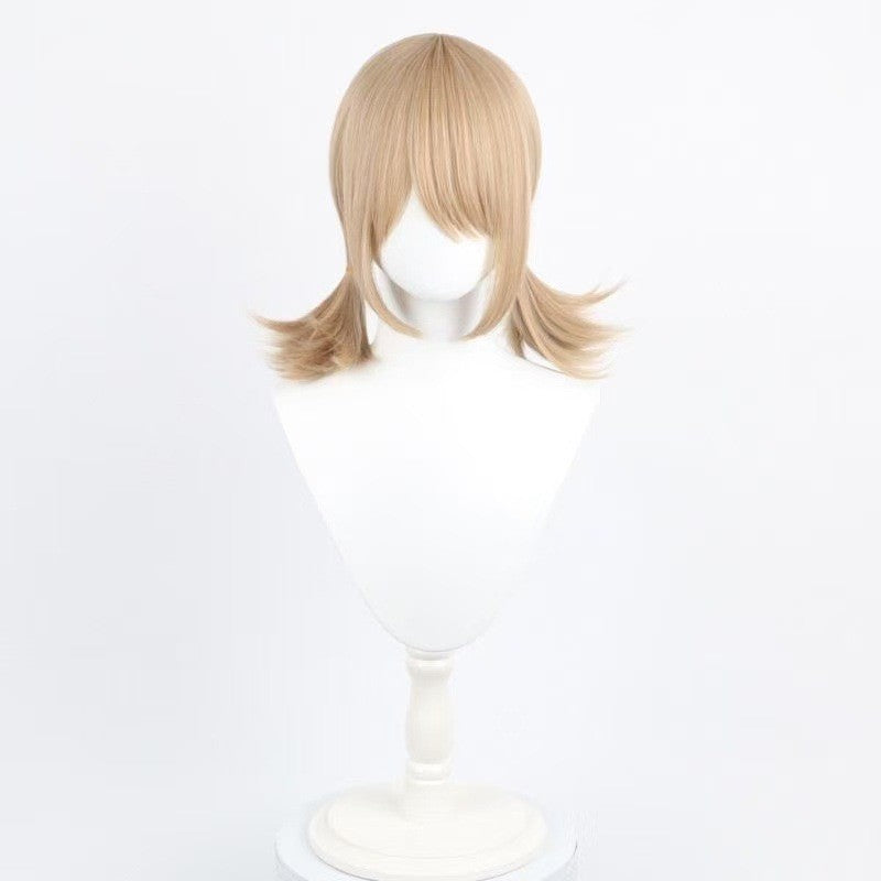 Egg Puff Party Double Ponytail Linkage Simulation Cos Wig