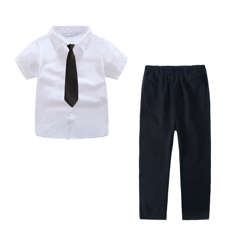 Children's Uniform Primary Secondary School Suit Boys Khaki Thick Dark Children's Pants