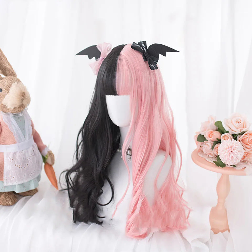 Female Big Wave Long Curly Hair Anime Other Wig