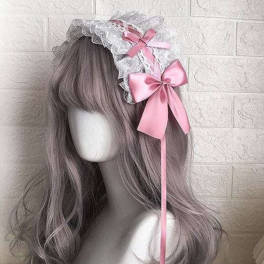Lolita Lace Headdress Style Soft Sweet Hair Accessories Band Other Wig