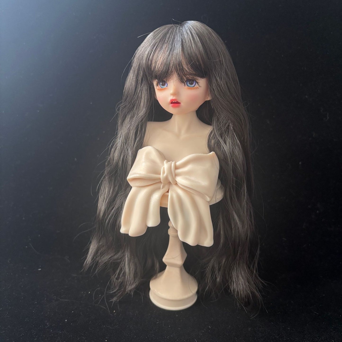 With Bangs Multicolor Small Curls Dress Up Cos Wig
