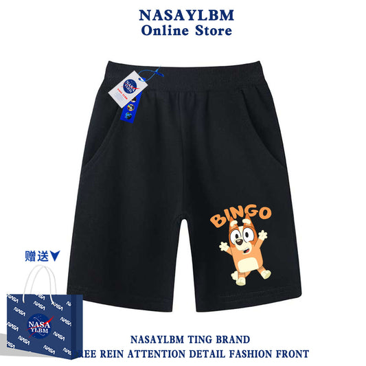 Children's Secondary School Summer Daily Versatile Casual Style Short Children's T-shirt