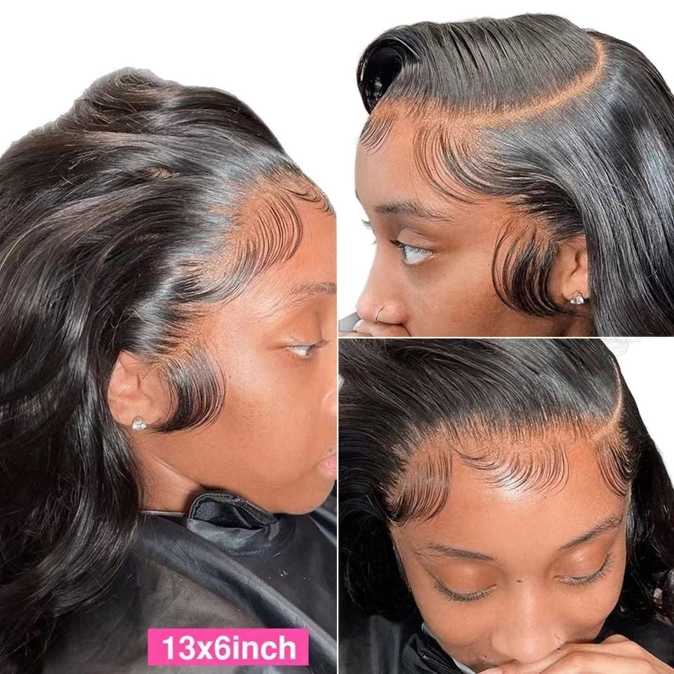 Slouchy Front Lace Former Head Cap Wig Long Curls