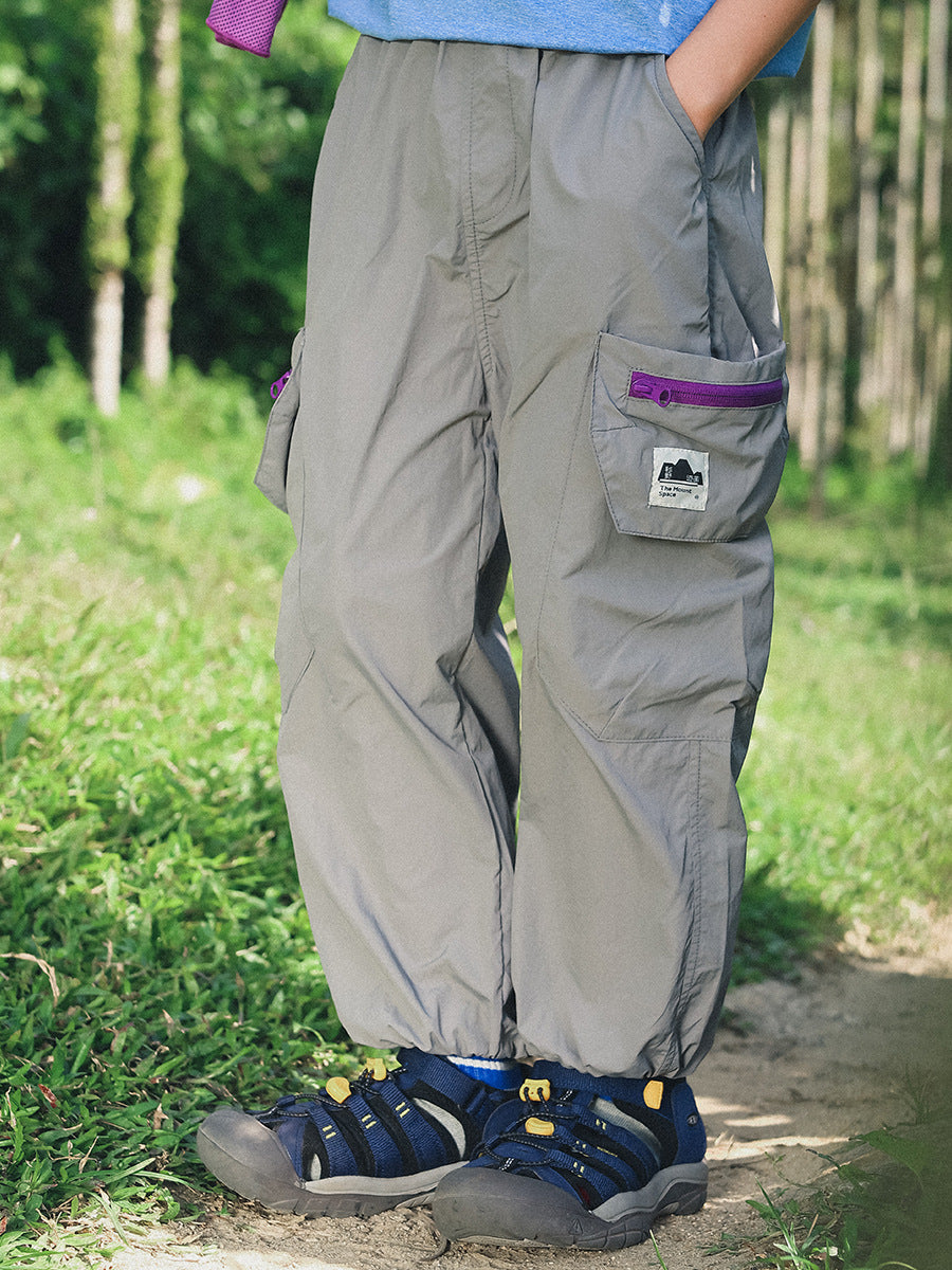 Children's Mountain Clothing Work Clothes Trousers Summer Outdoor Children's Pants