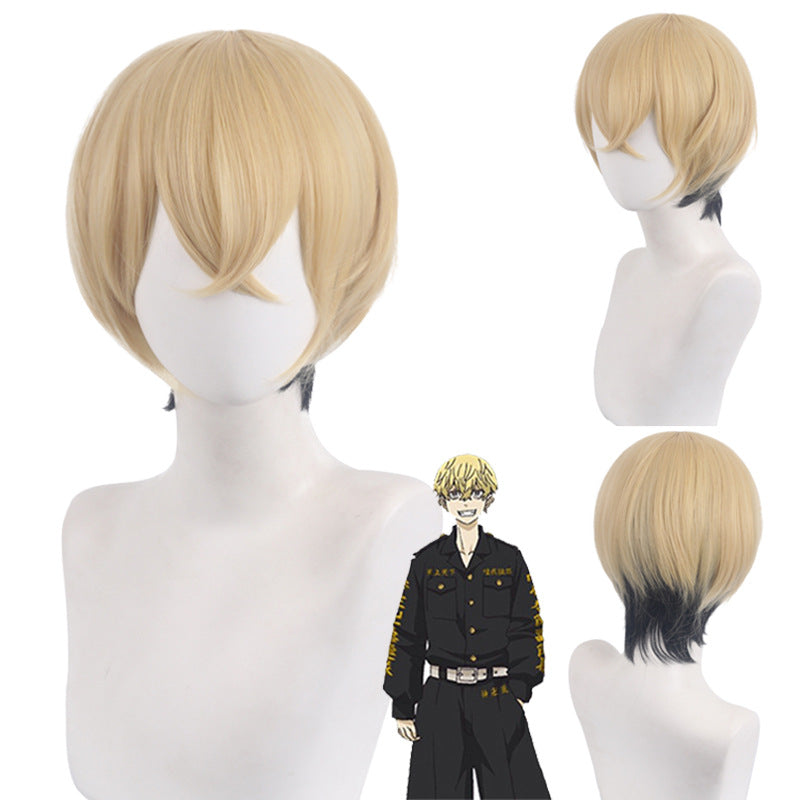 Charming Orange Daily Site Short Hair Cos Wig