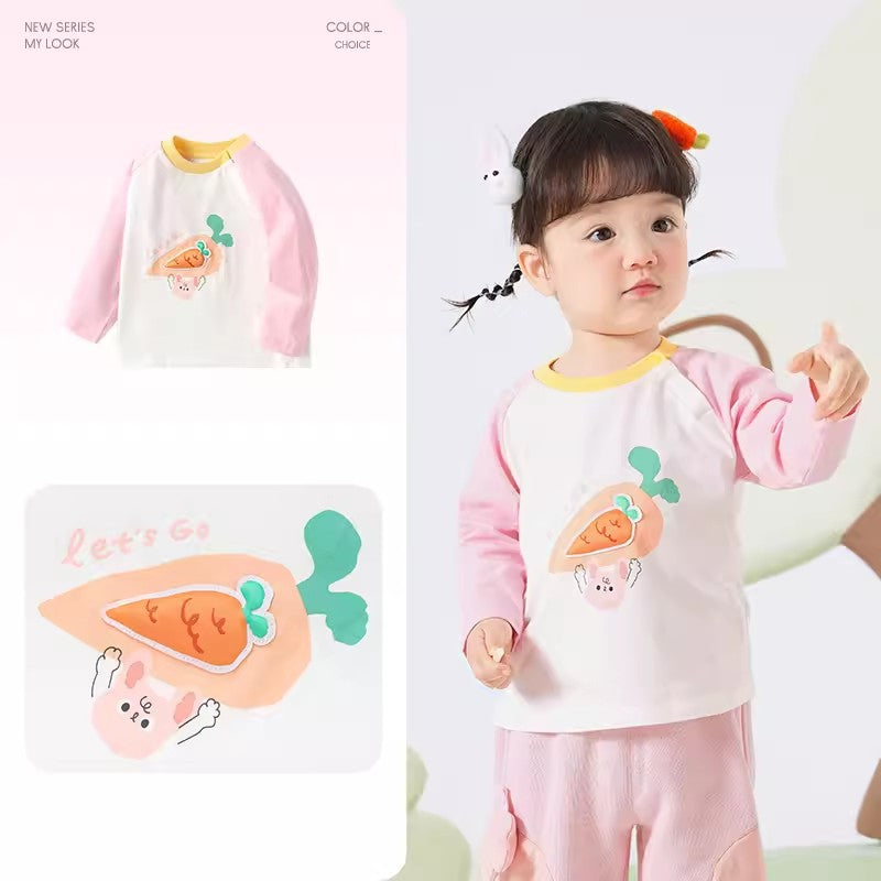 Children's Thin Undershirt For Boys Spring Pure Children's T-shirt