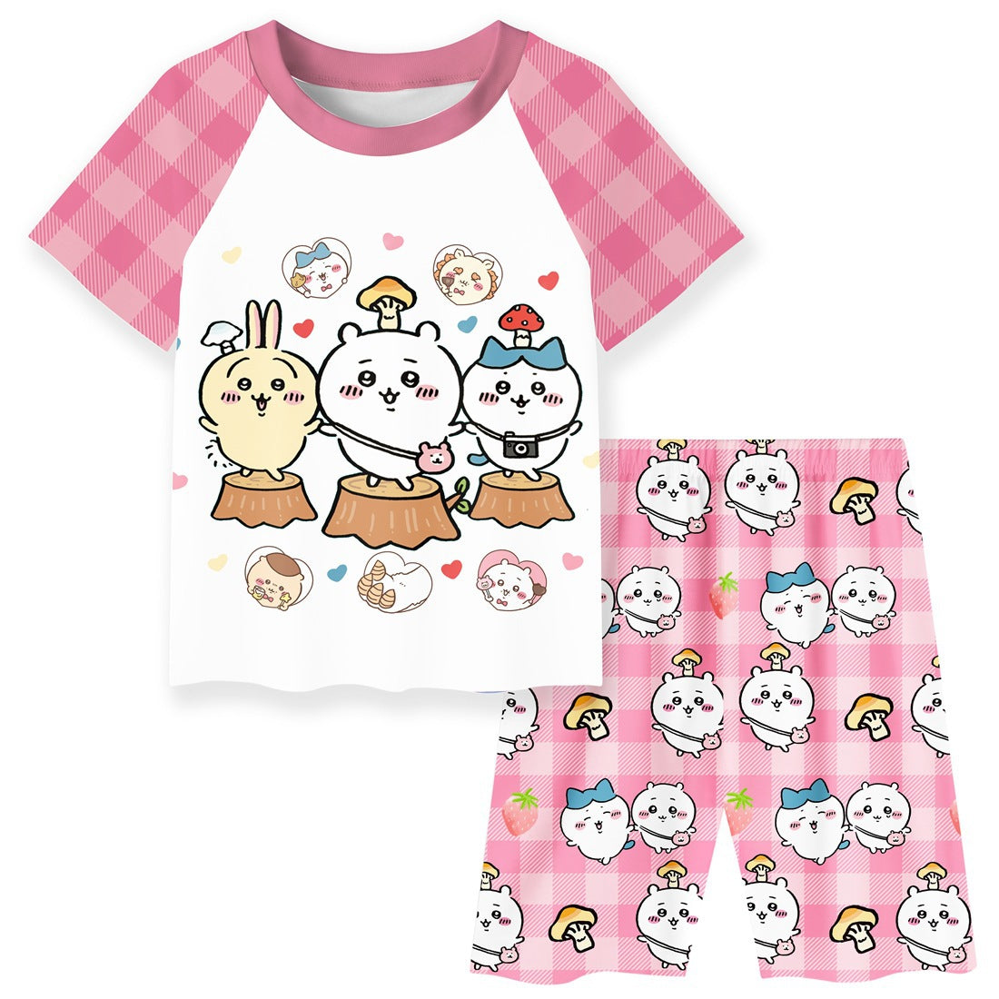 Children's Clothes Two-piece Cartoon Summer Short Sleeve Children's Suit