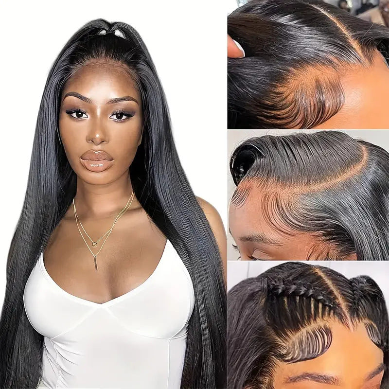 Cool Durable Creative Women's Lace Hair Long Straight Wig