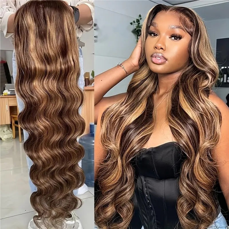 Fashion Front Lace Big Wave African Curly Hair Synthetic Wig Long Curls