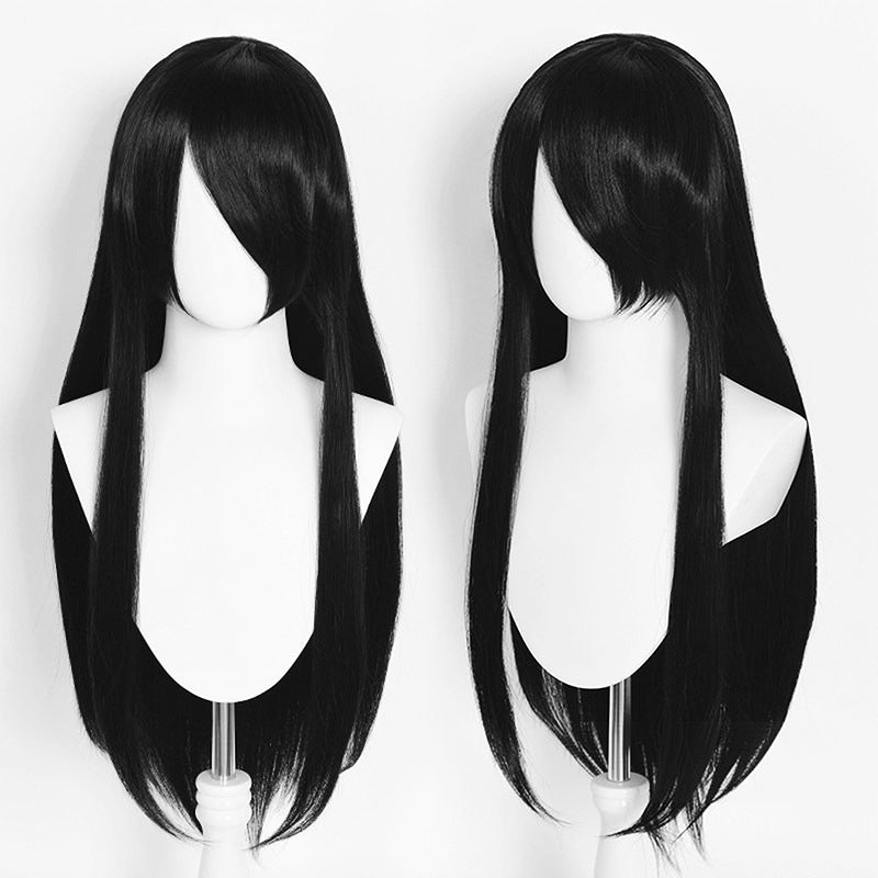 Universal Hair Cm Rose Net Color Woolen Long Straight Wig