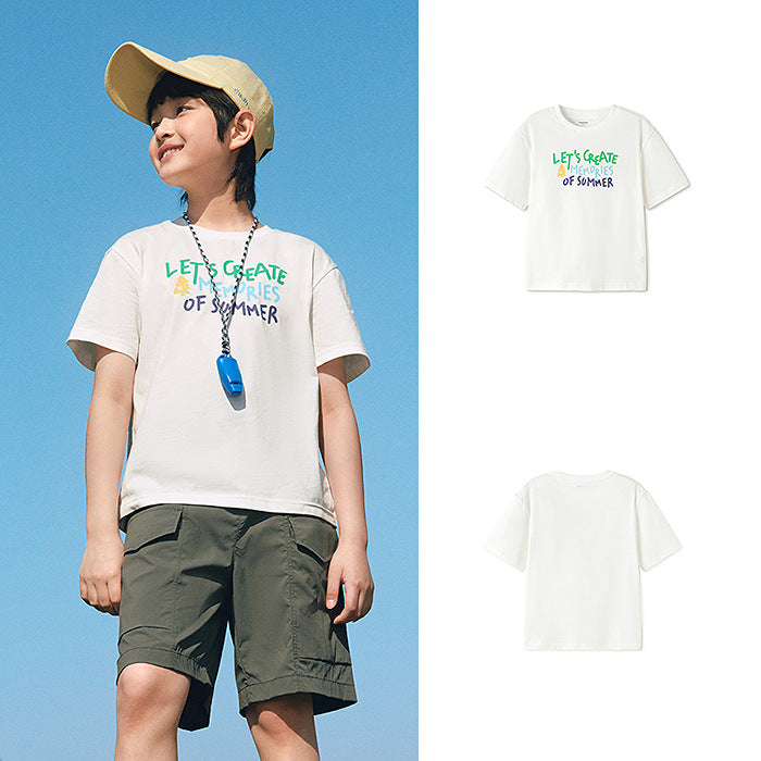 Children's Clothing Short-sleeved Boys Summer Clothes Fashion Children's T-shirt