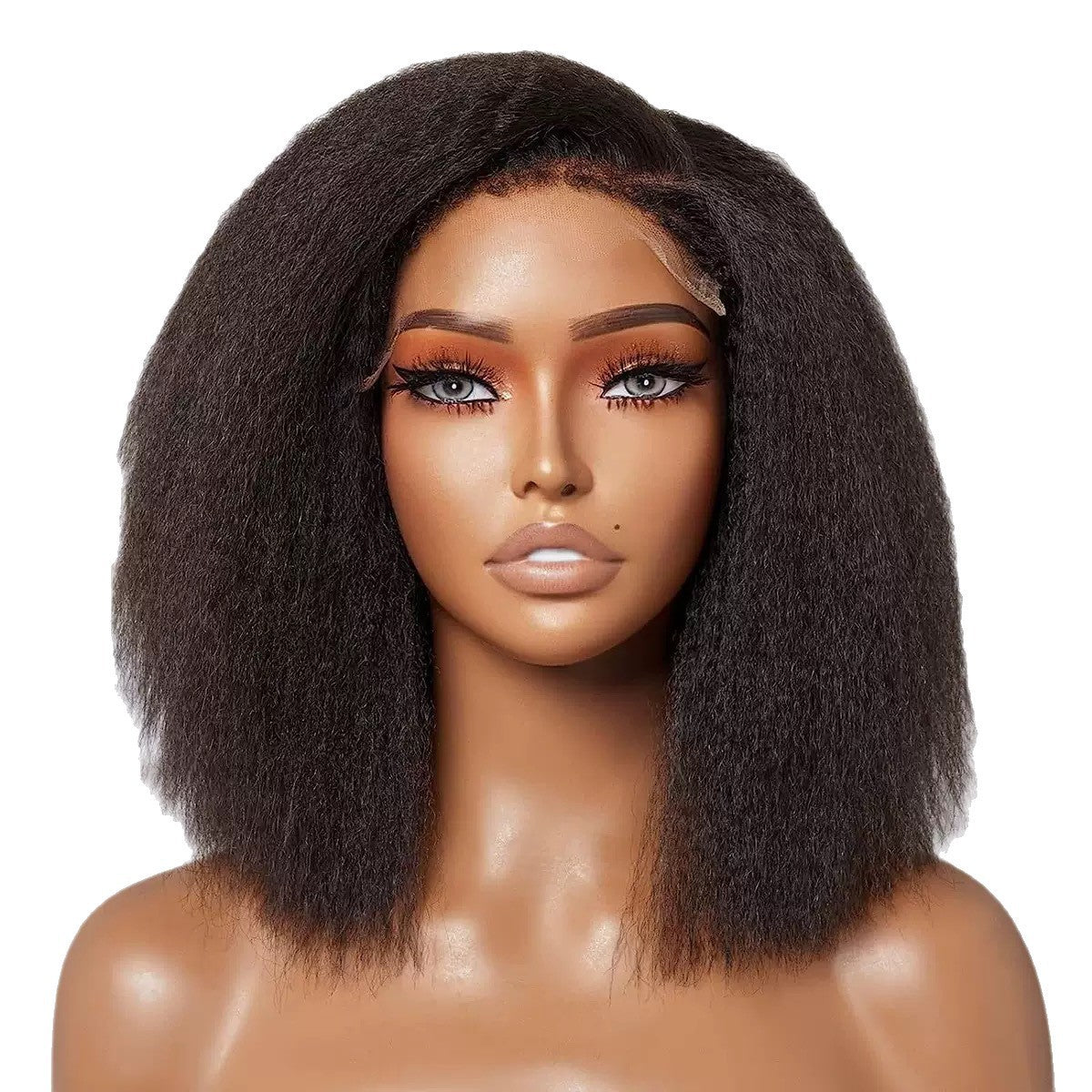 Fashion Corn Stigma Female Chemical Fiber Wig Short Curly Hair