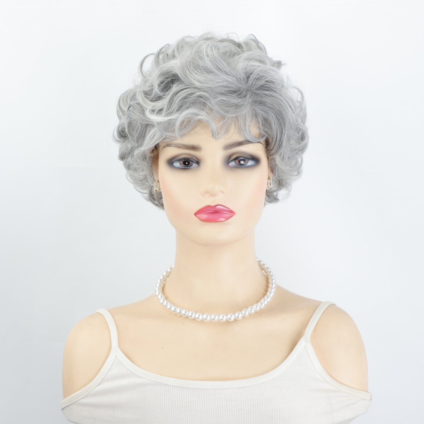 Durable Pretty Comfortable Creative Beautiful Women's Wig Short Curly Hair