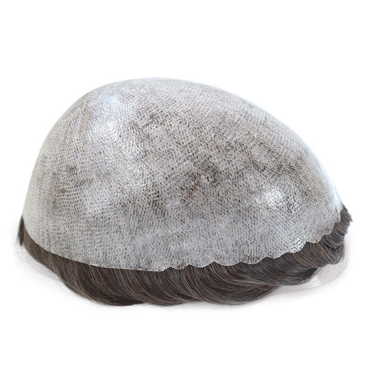 Men's Hairpiece Needle Tie Craft Hair Pack Strong Men's Wig
