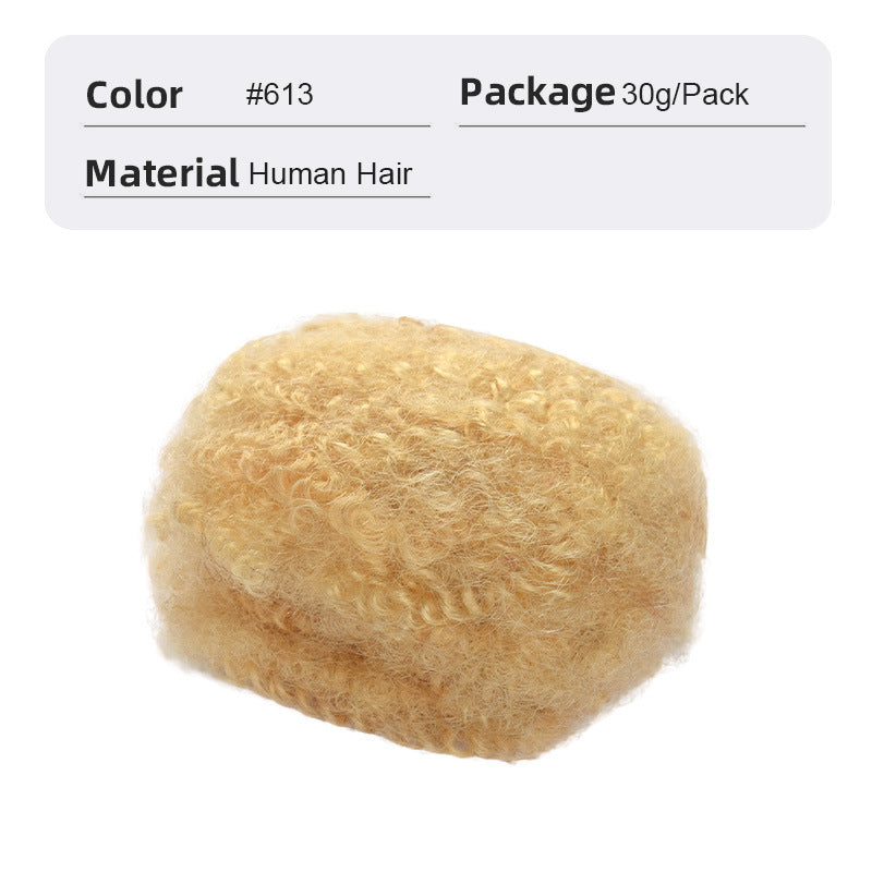 Comfortable African Human One Bag All Real Hair Wig