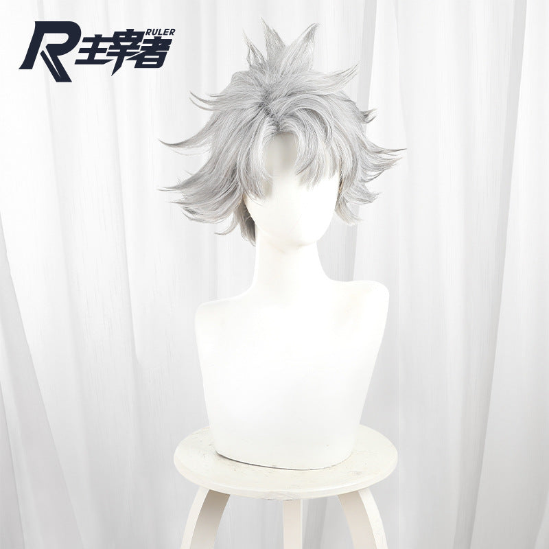 Ghost Of Waste Sier Gray Gradient Cos Wig