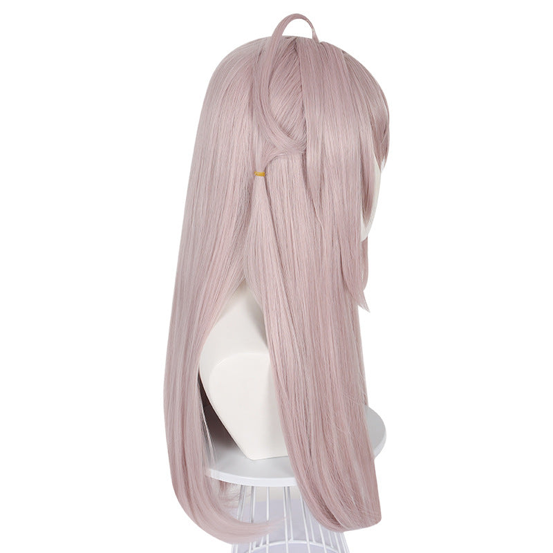Classmate Clara Light Pink Long Hair Simulation Cos Wig