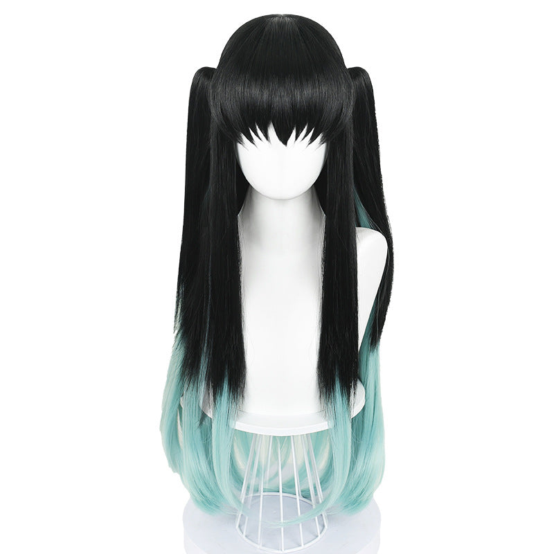 No Hours Transparent Long Hair Double Cos Wig