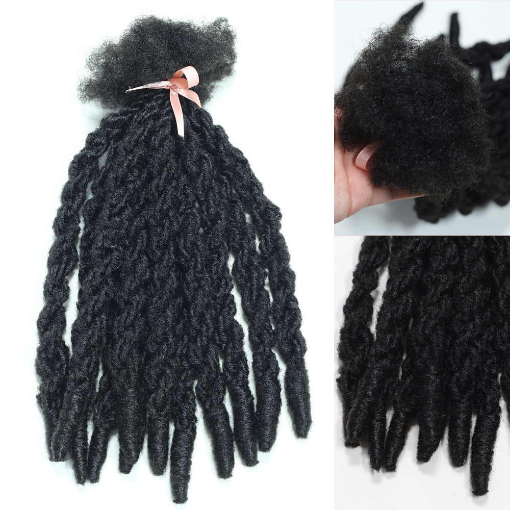 African Chemical Fiber Crochet Hair Top Seamless Other Wig