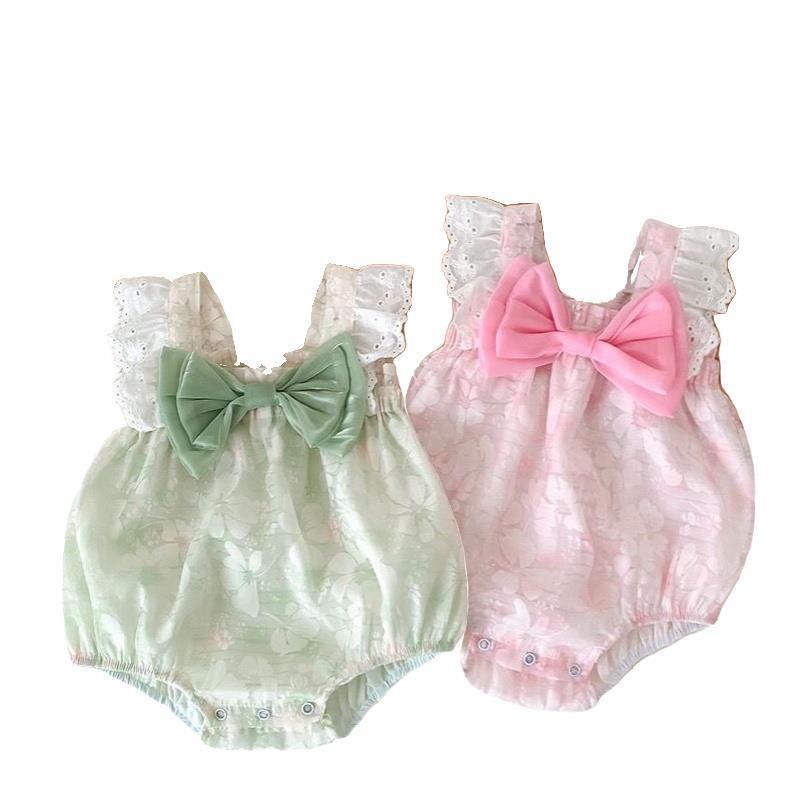 Summer Clothes Cute Jumpsuit Born Sling Bodysuit Jumpsuit, Climbing Suit