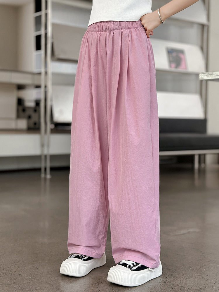 Children's Ice Silk Thin Cool Casual Clothing Children's Pants