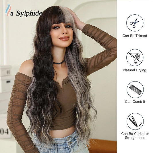Women's Head Hair Light Luxury Overseas Warehouse Straight Halloween Wig Long Curls