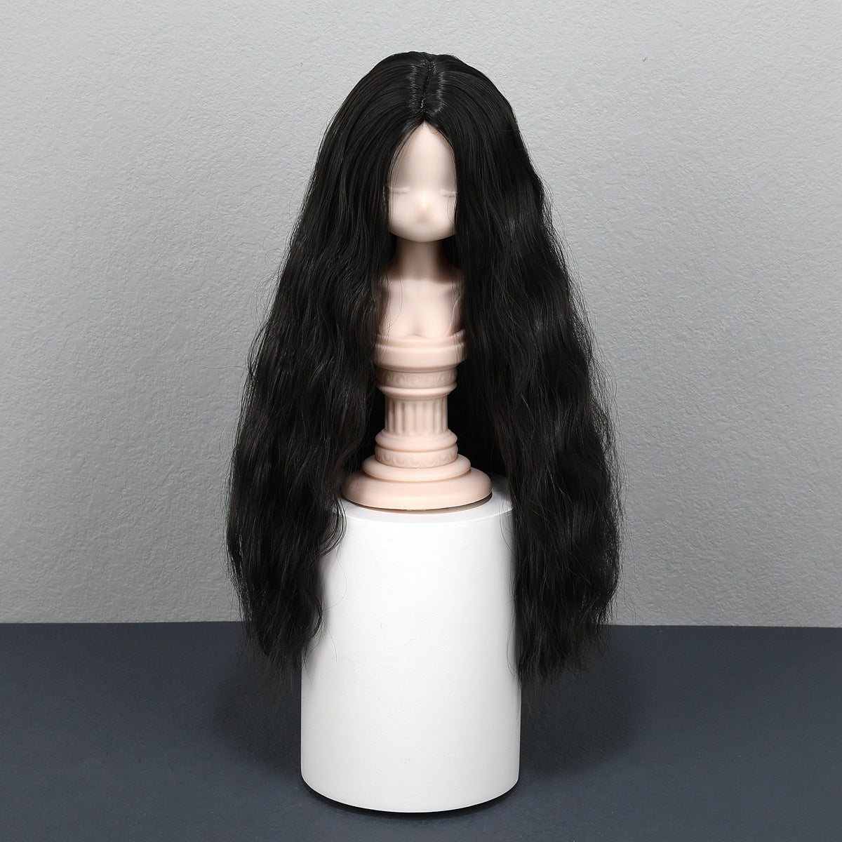 Queen Doll Points Soft Silk Handmade Cos Wig