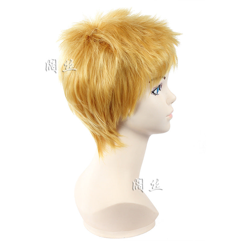 Broad Silk Attack On Brown Anime Cos Wig